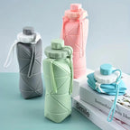 SILICONE FOLDABLE WATER BOTTLE 600ML