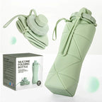 SILICONE FOLDABLE WATER BOTTLE 600ML